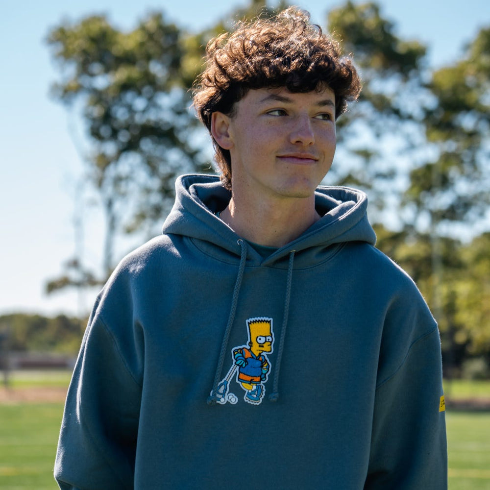 Simpsons Chenille Lacrosse Hoodie
