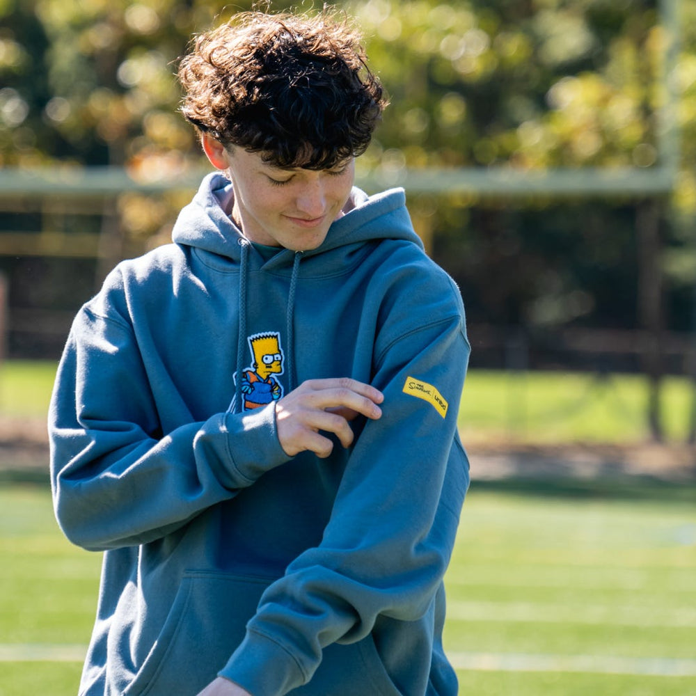 Simpsons Chenille Lacrosse Hoodie