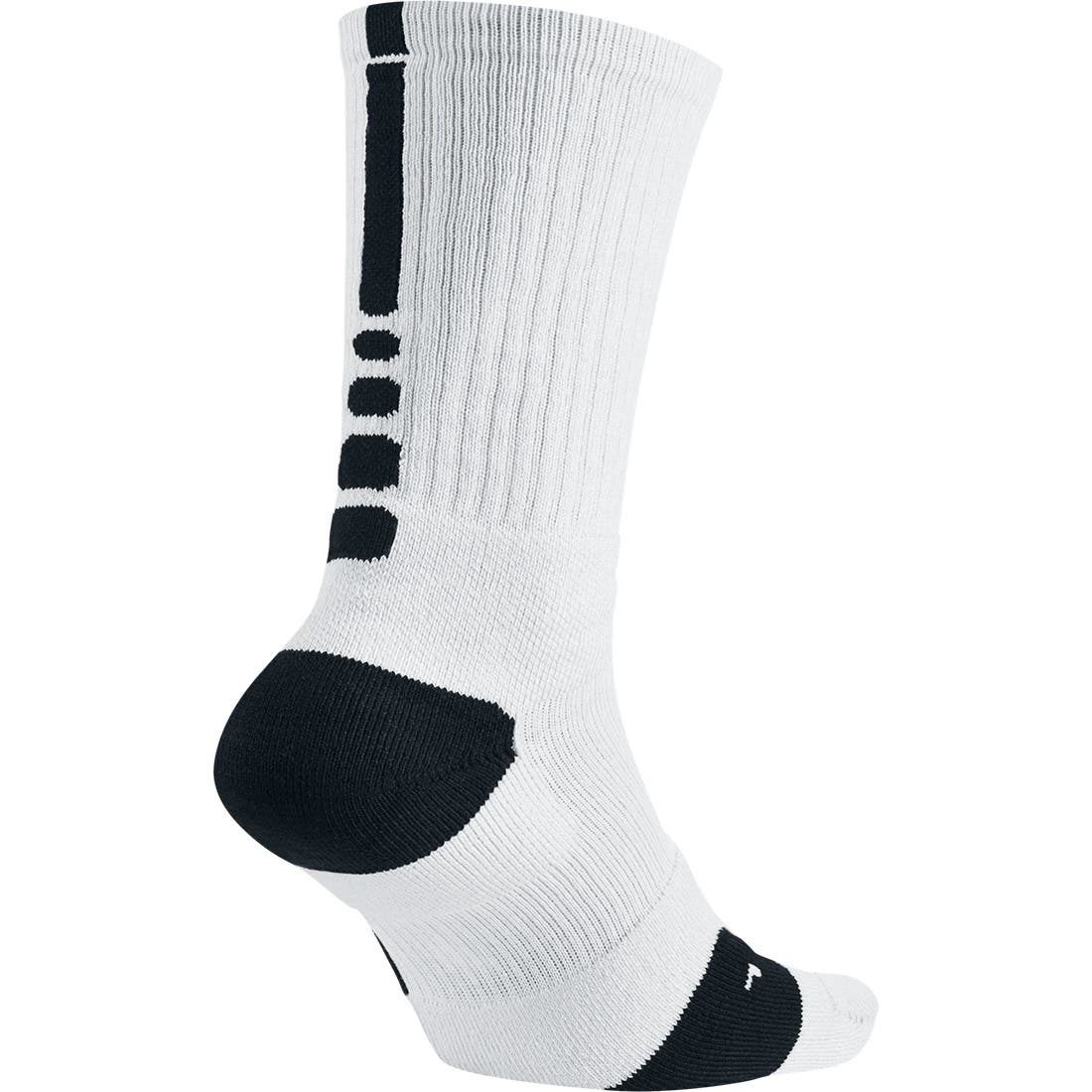elite white socks