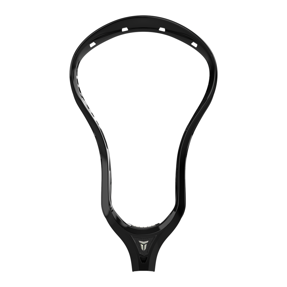THRONE OMEN Men's Unstrung Lacrosse Head- Black