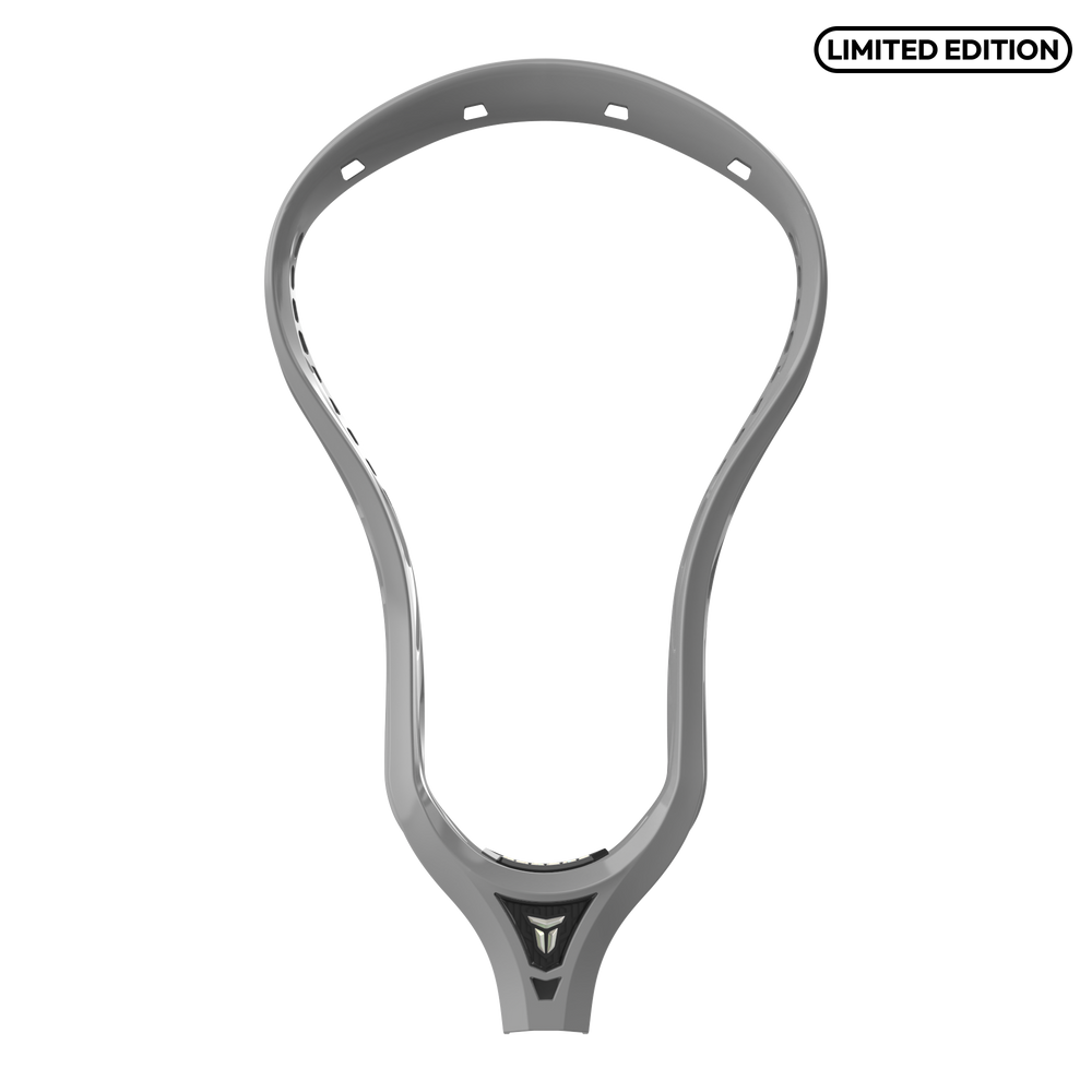 THRONE OMEN Men's Unstrung Lacrosse Head- Grey