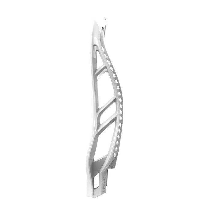 THRONE OMEN Men's Unstrung Lacrosse Head- White