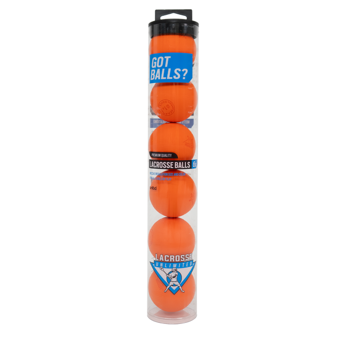6 Pack Lacrosse Balls