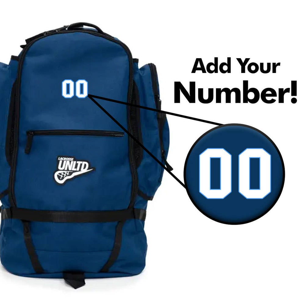 Overtime Navy Adult Lacrosse Backpack