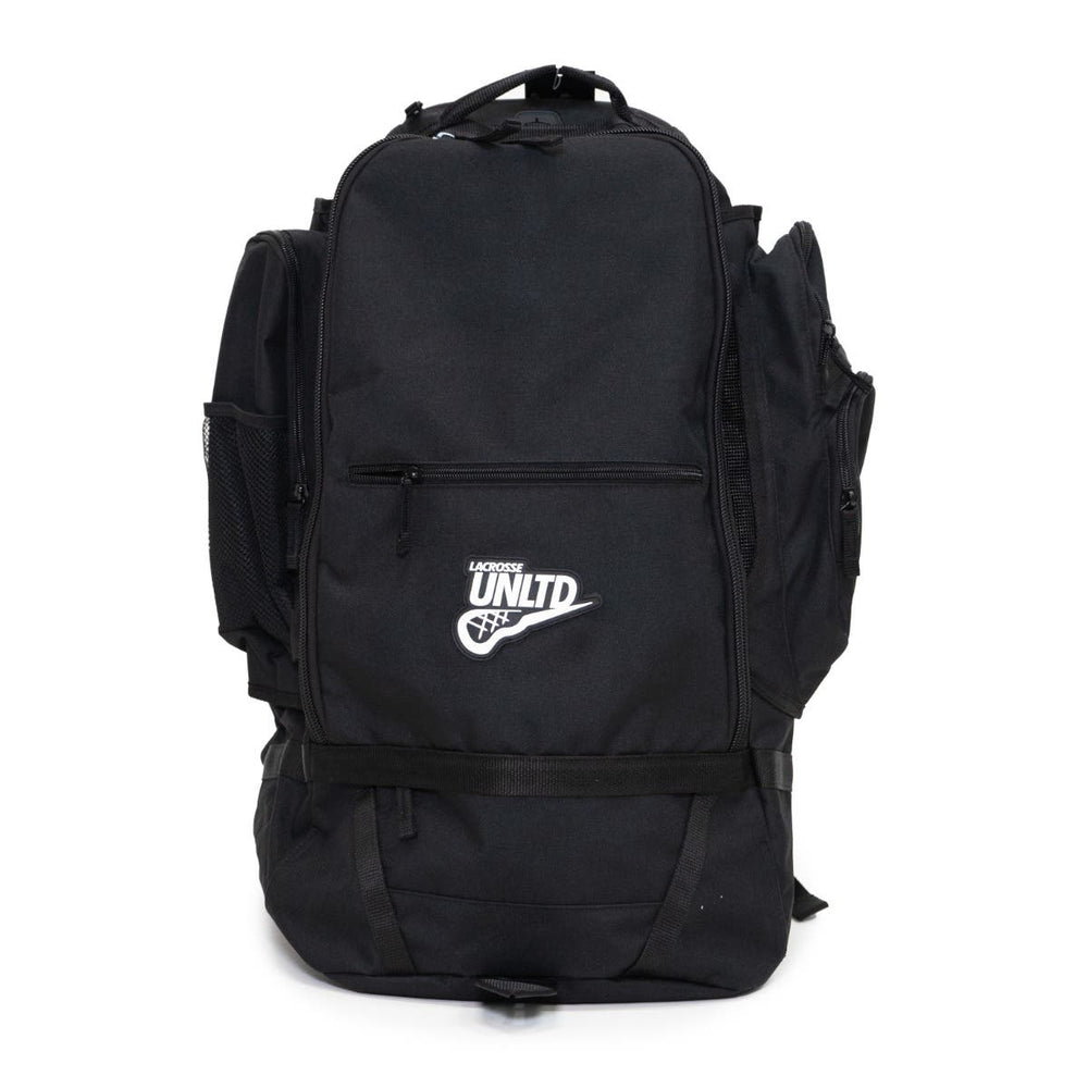 Overtime Black Adult Lacrosse Backpack