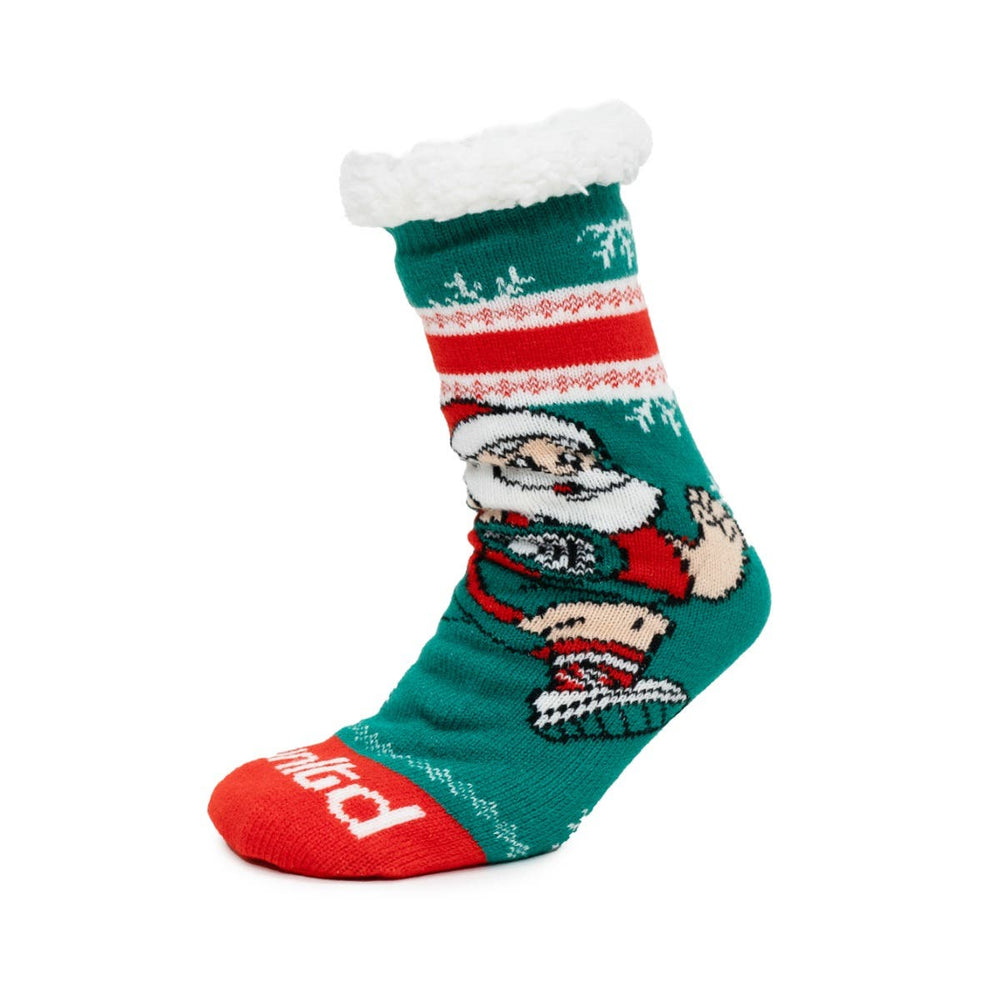 laxmas fuzzy sherpa lacrosse socks