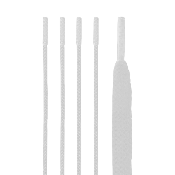 Platinum Sidewall Strings - White