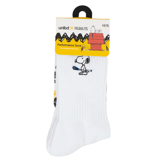 Peanuts Snoopy Lacrosse Crew Socks