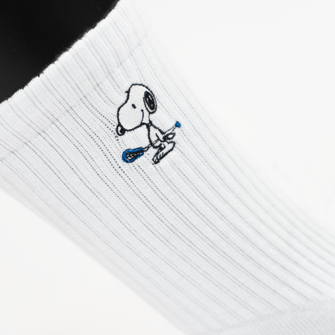 Peanuts Snoopy Lacrosse Crew Socks