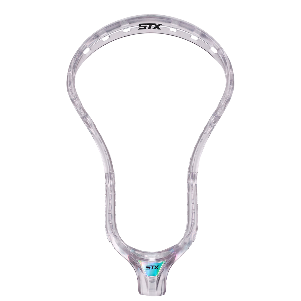 STX Stallion Prism Men's Unstrung Lacrosse Head - Clear