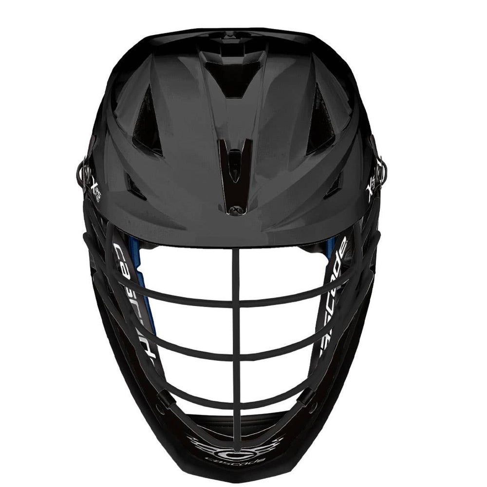 Cascade XRS PRO Lacrosse Helmet (Black Shell/Black Facemask)