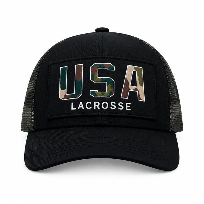 USA Camo Lacrosse Hat