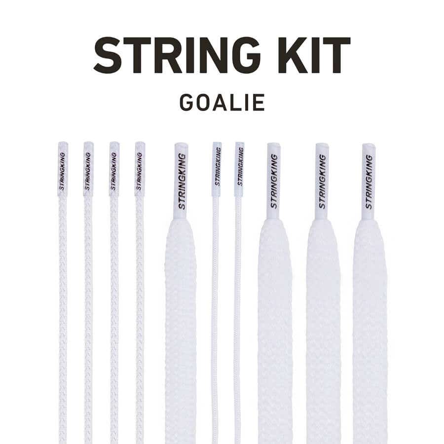 High Performance StringKing Grizzly Goalie String kit in White ...