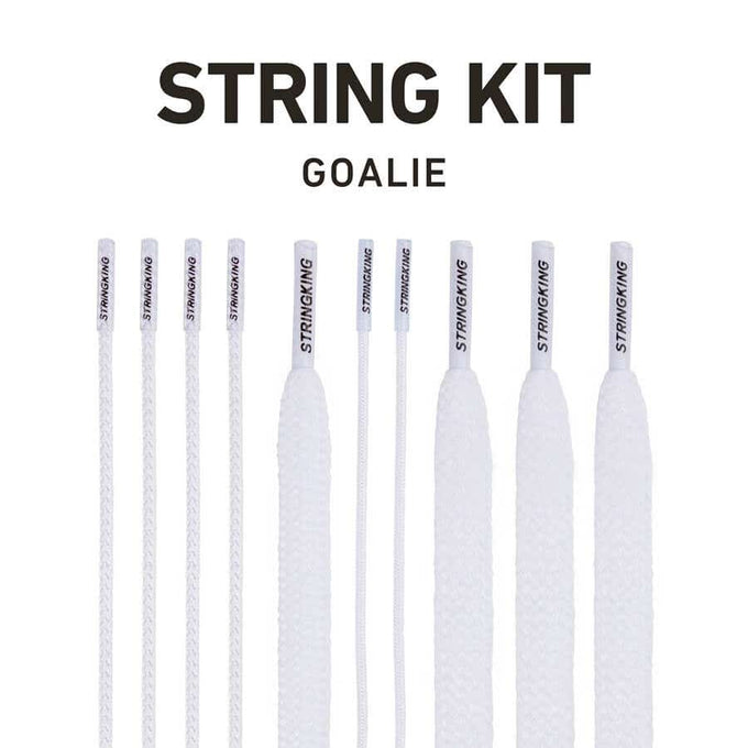 StringKing Goalie String Kit- White