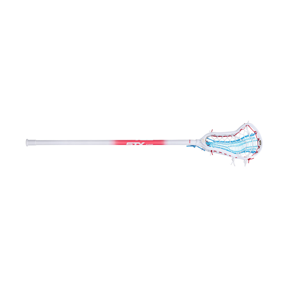 STX Aria Pro Red, White, & Blue Complete Stick With Valkyrie Pocket