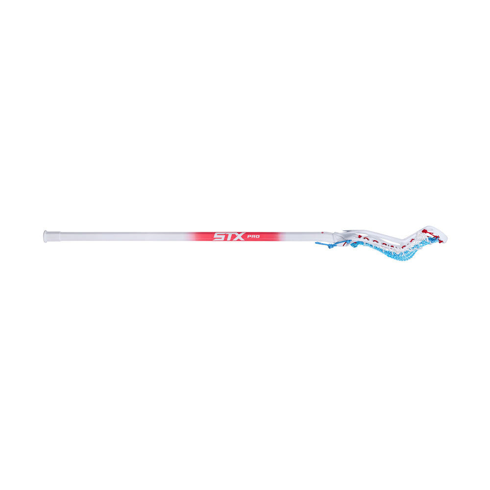 STX Aria Pro Red, White, & Blue Complete Stick With Valkyrie Pocket