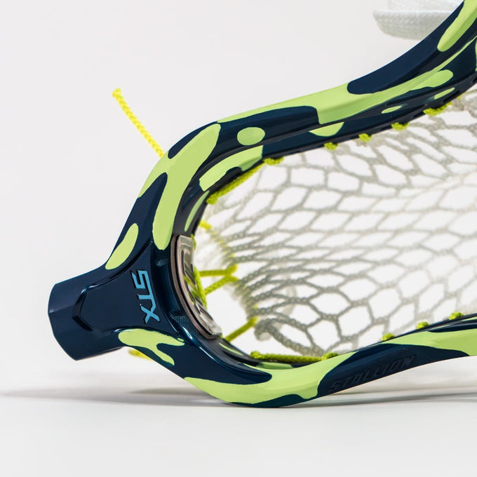 STX Stallion 1K Neon Drip Dyed Lacrosse Head