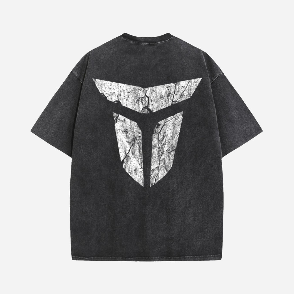 THRONE Concrete Tee Black