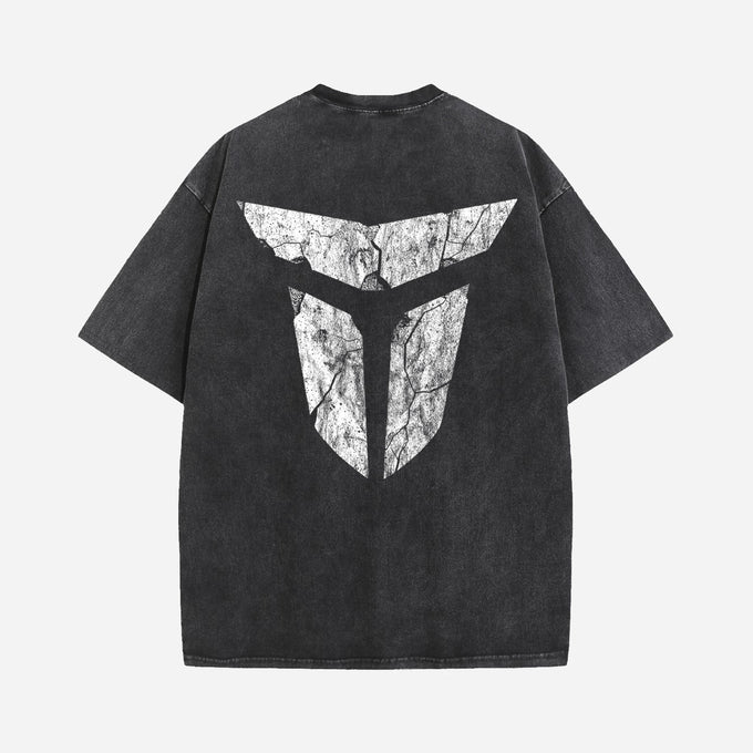 THRONE Concrete Tee Black