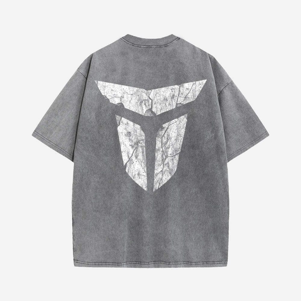 THRONE Concrete Tee Grey