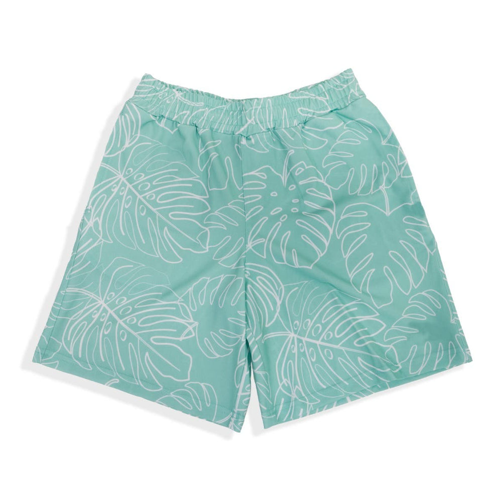 Mint Leaf Tactical 3.0 Youth Lacrosse Shorts back view
