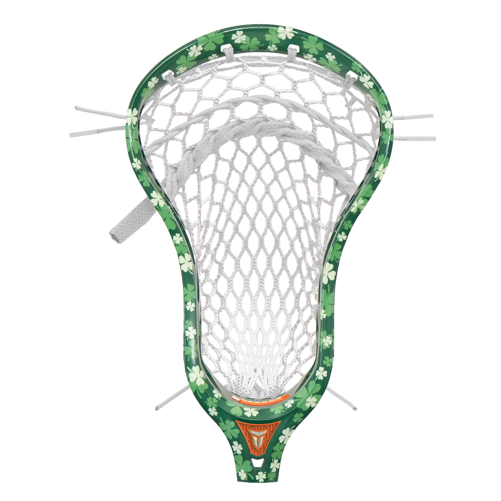 THRONE OMEN Lucky Irish Dyed Lacrosse Head 