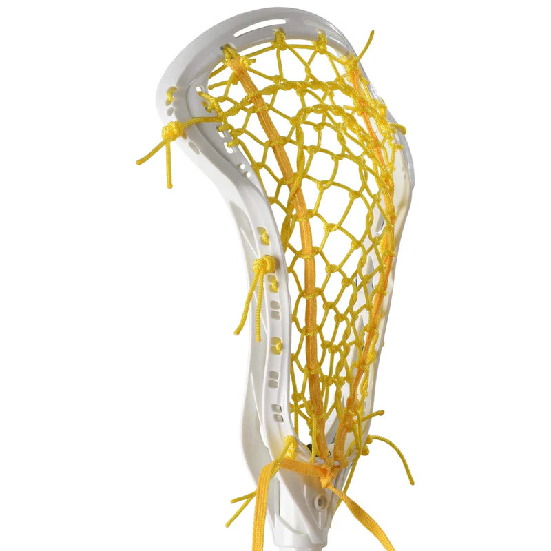 Gait Air 3 Flex Strung Women's Lacrosse Head- White/Yellow