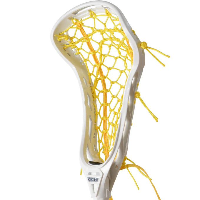 Gait Air 3 Flex Strung Women's Lacrosse Head- White/Yellow