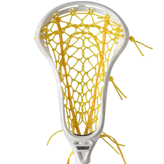 Gait Air 3 Flex Strung Women's Lacrosse Head- White/Yellow