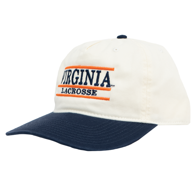 Virginia 3 Bar Lacrosse Hat
