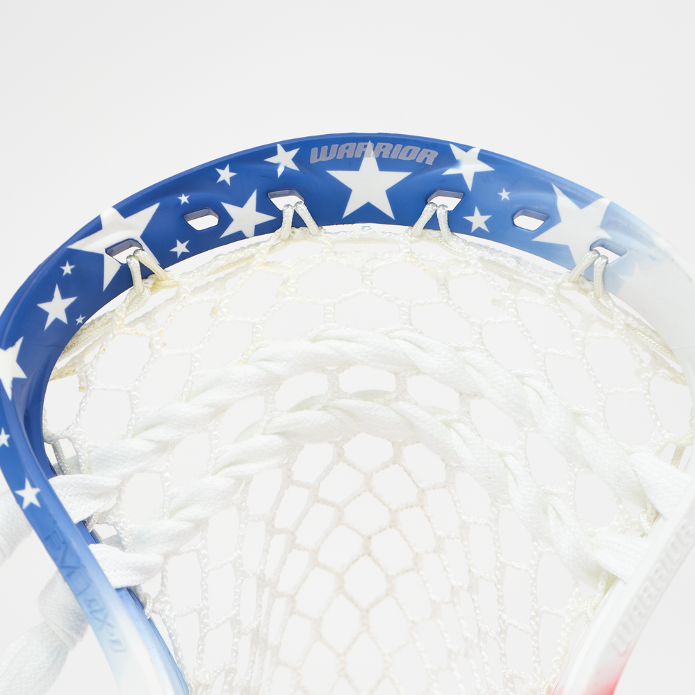 Warrior Evo QX-O USA Dyed Lacrosse Head