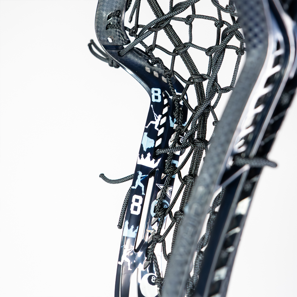 Gait Whip 2 Charlotte North 8 Ball Strung Lacrosse Head