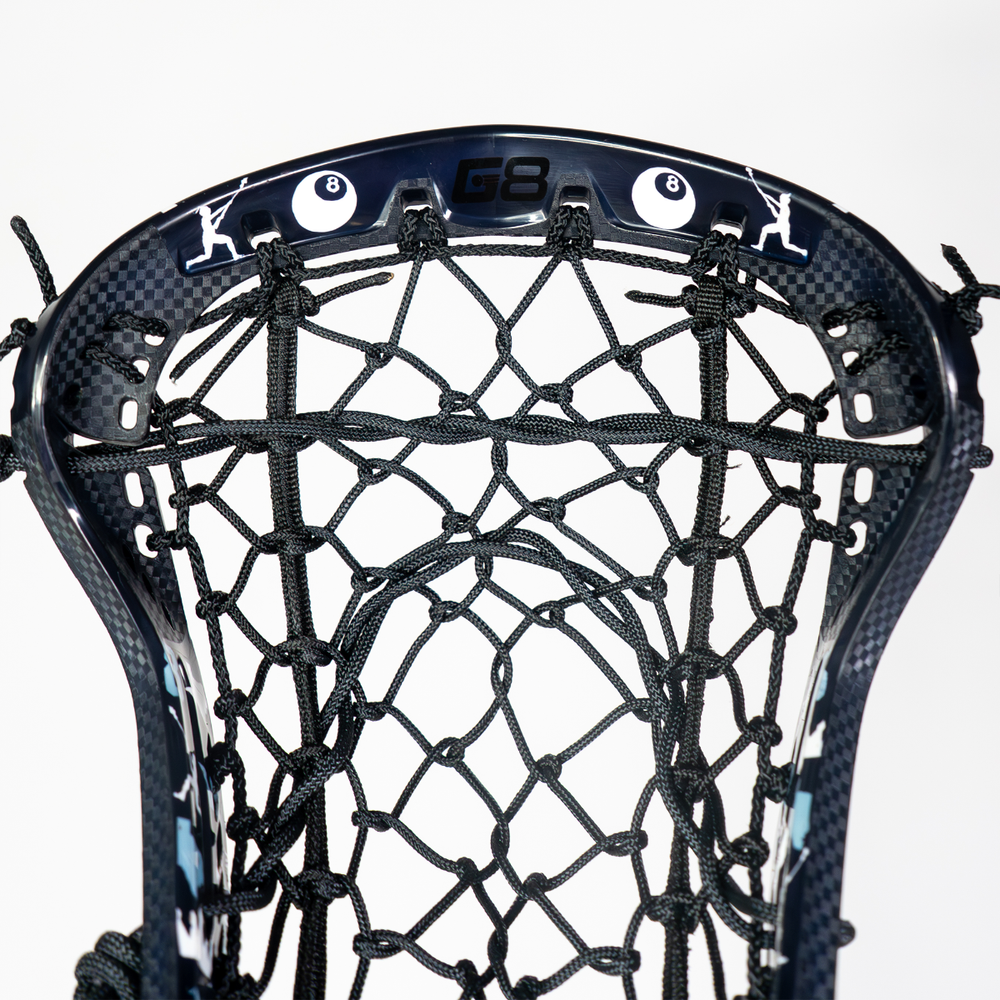 Gait Whip 2 Charlotte North 8 Ball Strung Lacrosse Head