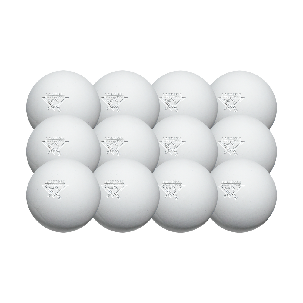 White Lacrosse Balls- Dozen