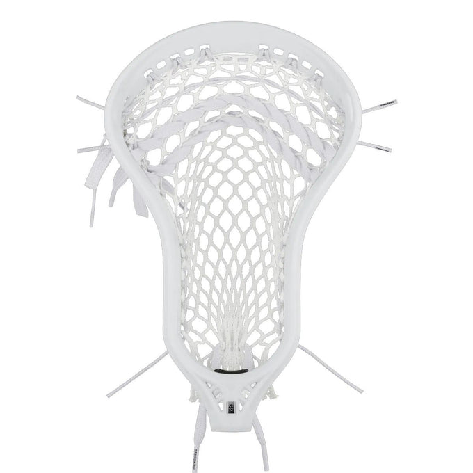 StringKing Mark 3V Strung Lacrosse Head - White