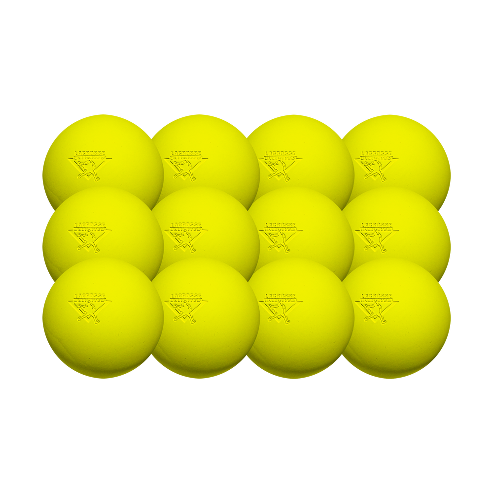 Yellow Lacrosse Balls- Dozen