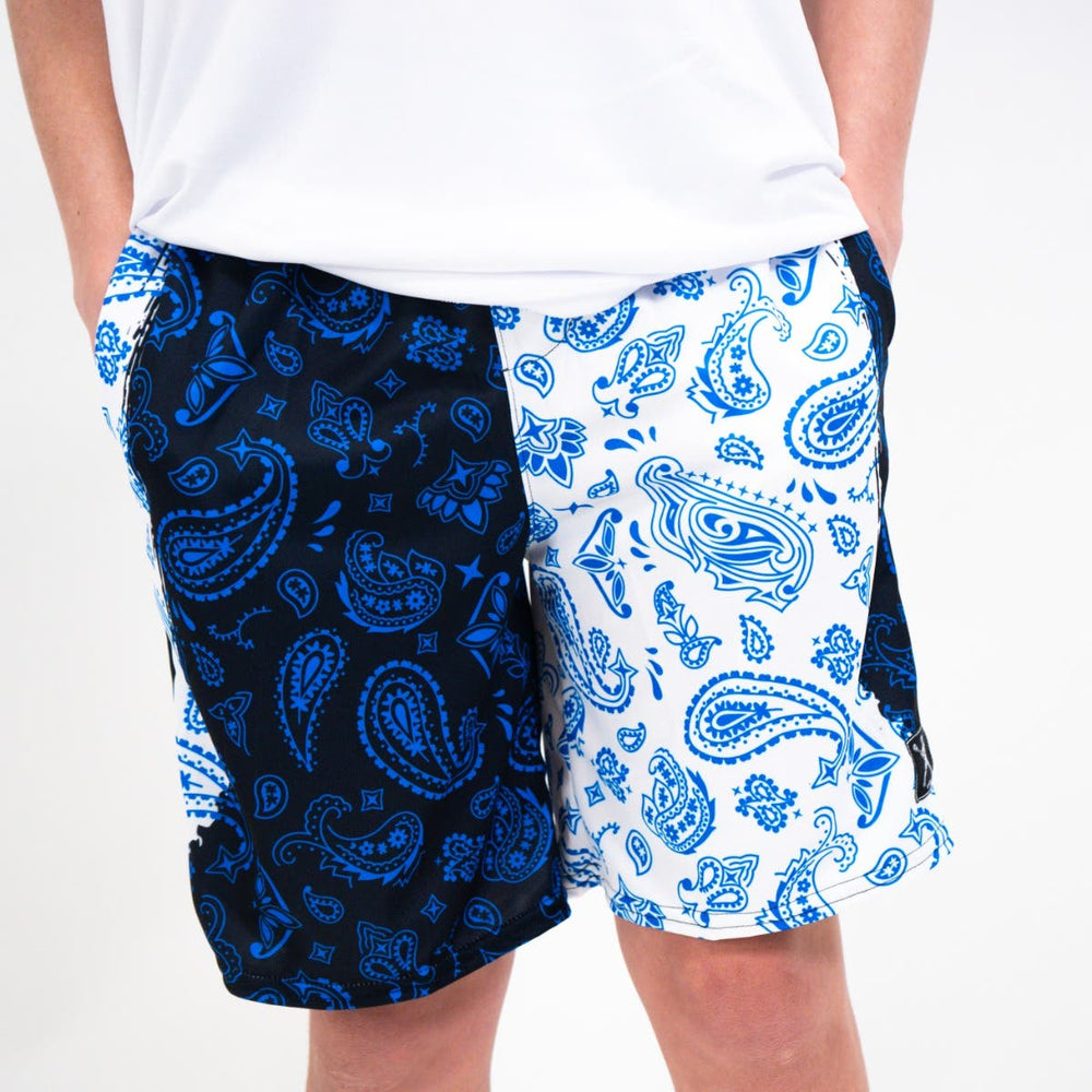 Carolina Paisley Lacrosse Shorts