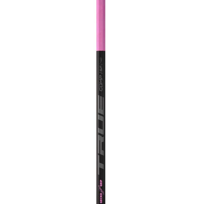 TRUE COMP SF 4.0, 6 Flex Driver Lacrosse Shaft with Gecko Grip - Black TRUE COMP SF 4.0, 6 Flex Driver Lacrosse Shaft with Gecko Grip - Black