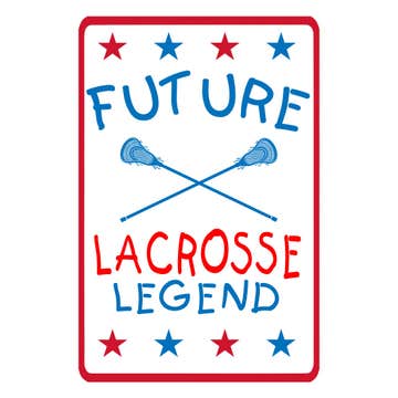 Future Legends Lacrosse Sign -Boys