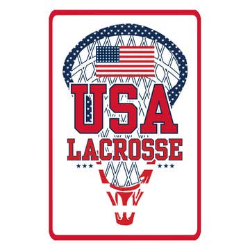 USA Stick Lacrosse Sign