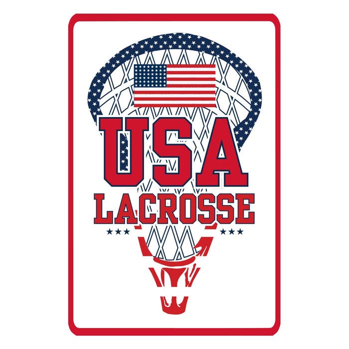 USA Stick Lacrosse Sign