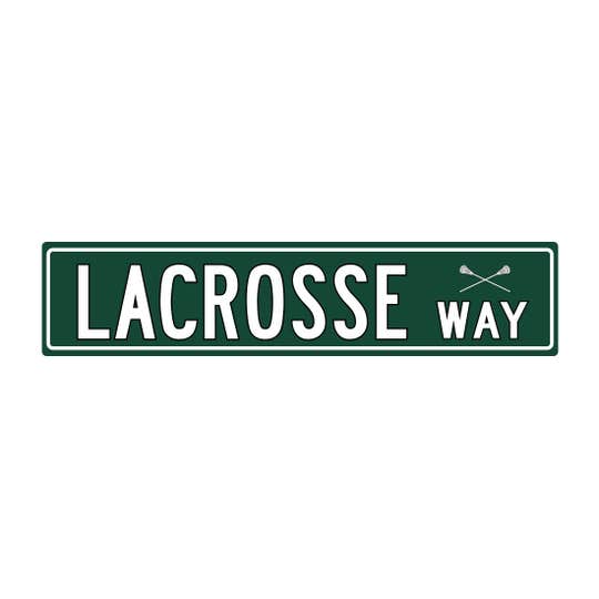 Lacrosse Way Sign