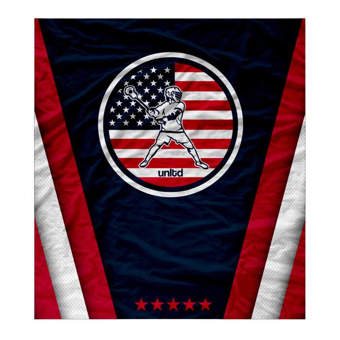 Lacrosse Unlimited Blanket - USA Lacrosse Unlimited Blanket - USA