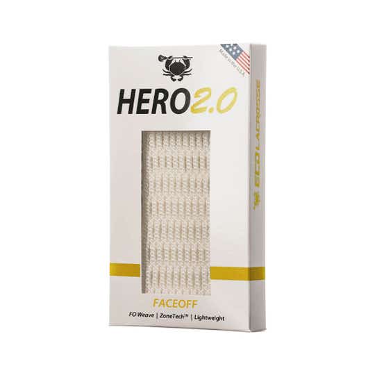 ECD Hero 2.0 Faceoff Mesh - White