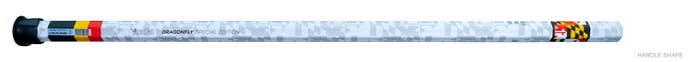 EPOCH Dragonfly Maryland Lacrosse Shaft - Attack White EPOCH Dragonfly Maryland Lacrosse Shaft - Attack White