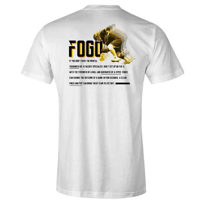 Lacrosse Unlimited Position Lacrosse Tee - FOGO Back