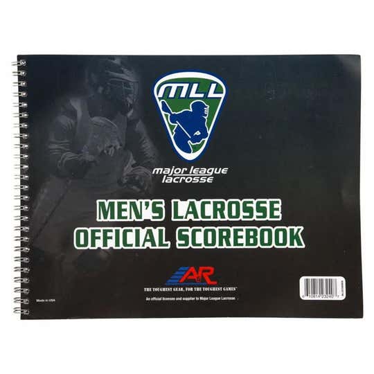 Major League Lacrosse Official Scorebook - Mens
