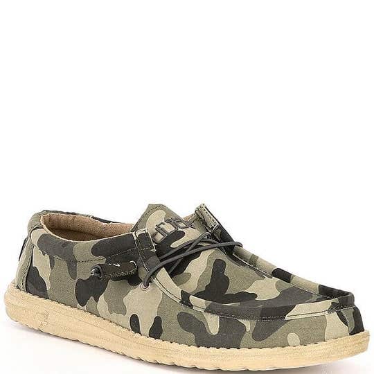 Wally Sox Casual Shoe - Camo Main