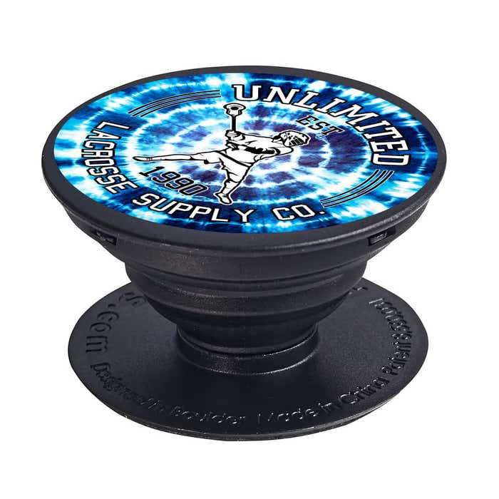 Lacrosse Unlimited Tie Dye Popsocket Lacrosse Unlimited Tie Dye Popsocket