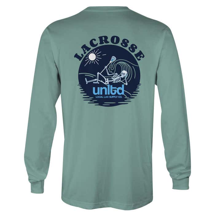 Lazy Bones Long Sleeve Tee back Lazy Bones Long Sleeve Tee back